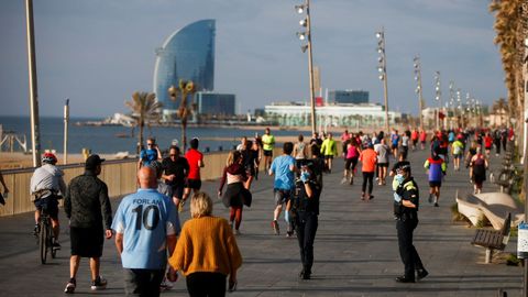 Paseo marítimo de Barcelona