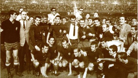 Luis Suárez se proclamó campeón de Europa de selecciones, sería durante casi cinco décadas el único titulo en las vitrinas de la selección.
