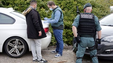 Detenciones en O Vao de Arriba