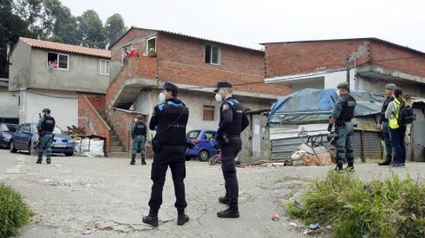 Detenciones en O Vao de Arriba