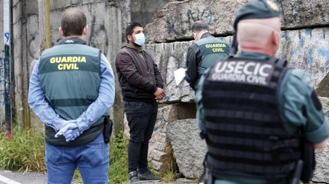 Detenciones en O Vao de Arriba