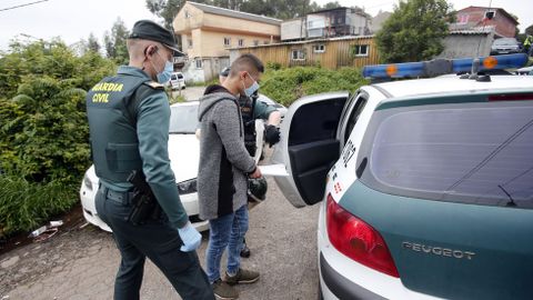 Detenciones en O Vao de Arriba