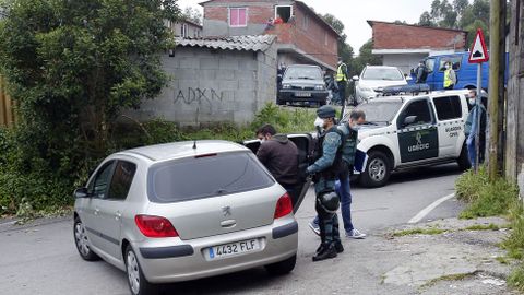 Detenciones en O Vao de Arriba