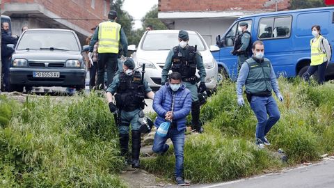Detenciones en O Vao de Arriba