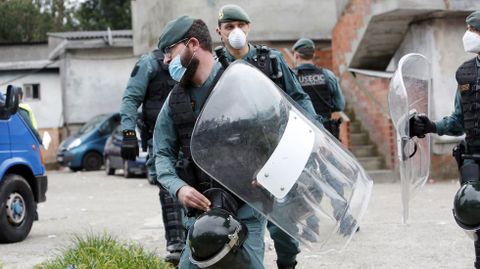 Detenciones en O Vao de Arriba