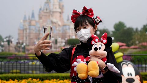 El parque temático de Shanghai ha reabierto sus puertas al 30 % de su capacidad