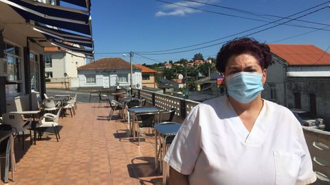 Rosa Mary Diz Franco, de Casa Méndez, en Lorbé