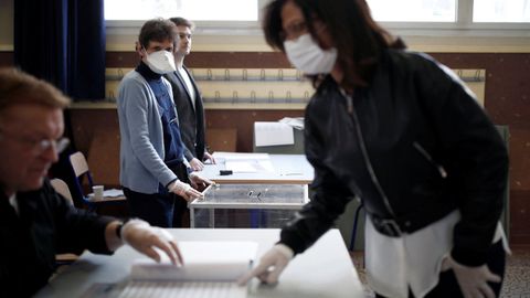 Elecciones en Francia en marzo, cuando ya había casos de coronavirus