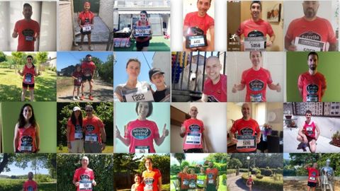 Imágenes de la carrera solidaria del Colexio Cervantes
