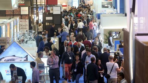 Conxemar el año pasado en Vigo, con un abarrote que el próximo octubre sería inviable por la pandemia