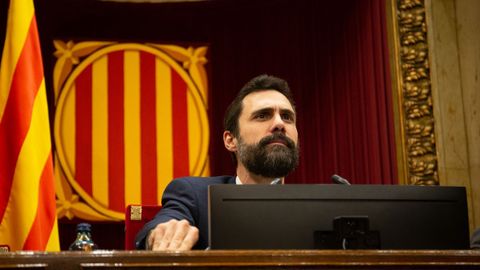 El presidente del Parlamento de Catalua, Roger Torrent, en una imagen de archivo