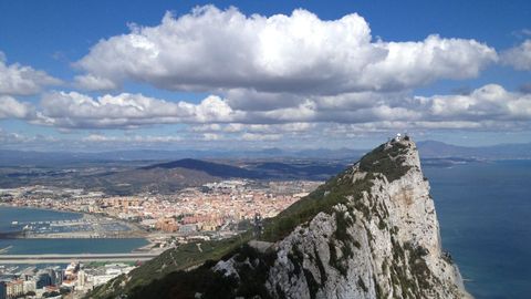 Vista del Peñón de Gibraltar