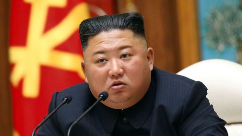 Kim Jong Un, en una reunión del Partido de los Trabajadores de Corea del Norte, el pasado 12 de abril