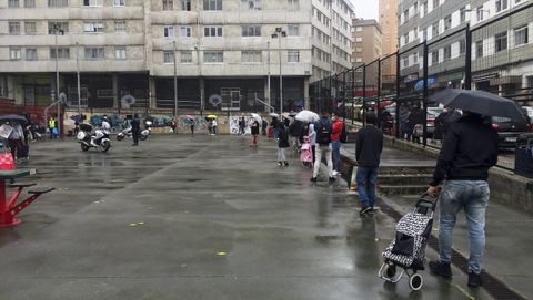 Colas en A Coruña