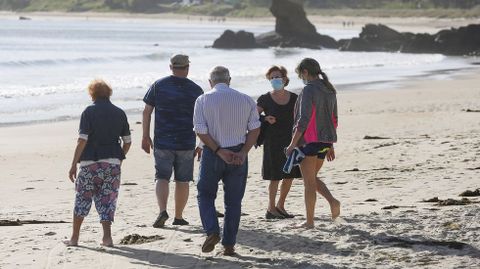 Desde hoy será posible pasear por todas las playas gallegas