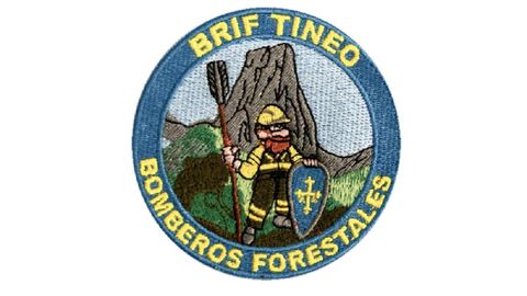 El parche solidario de la BRIF de Tineo