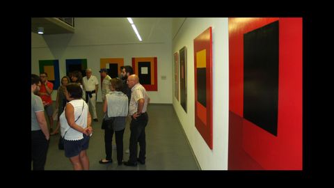 Primeira exposición retrospectrica sobre a obra pictórica de Manuel Jorge, celebrada no 2016 en Chantada