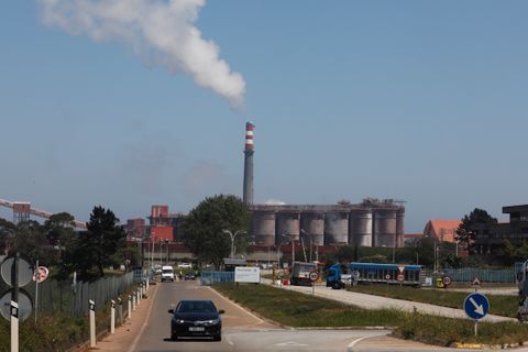 Fábrica de Alcoa en San Cibrao, en Lugo