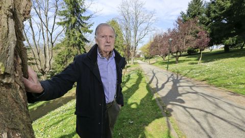 Julio Ulloa Vence en las cuestas del Parque Rosalía