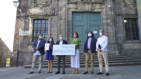 Presentación de la coalición Marea Galeguista