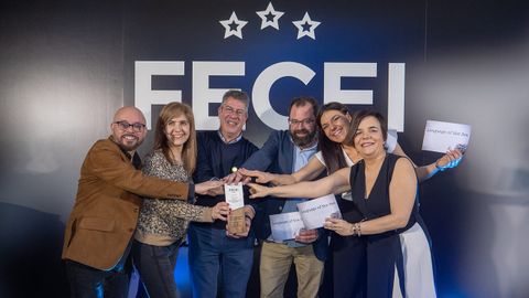 Las asociaciones de centros de idiomas del norte, galardonadas con el premio de Responsabilidad Social Corporativa de FECEI por el proyecto The language of the sea