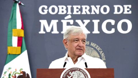 El presidente mexicano, Andres Manuel Lpez Obrador