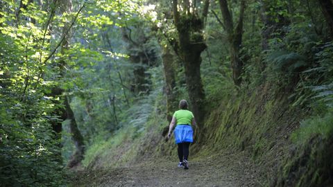 Zona de Sarria en la que presuntamente se produjo un intento de violación el pasado 2020