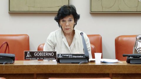 Isabel Celaá, ministra de Educacion y FP