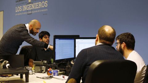 Uno de los centros de trabajo de Redegal está situado en Ourense