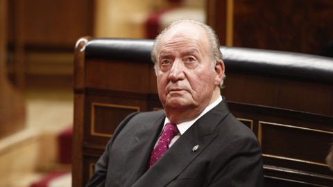 Imagen del rey Juan Carlos de enero del 2019