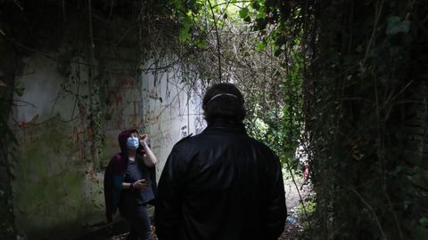 O barrio do Carme é unha das zonas que visitaron