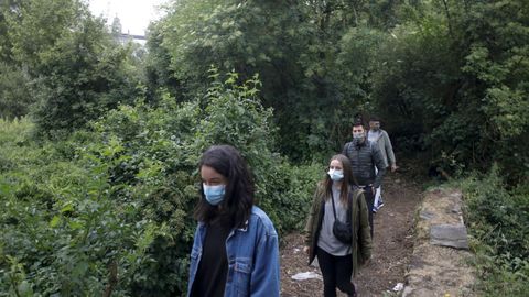 Os participantes acudiron con máscara, atendendo as recomendacións sanitarias
