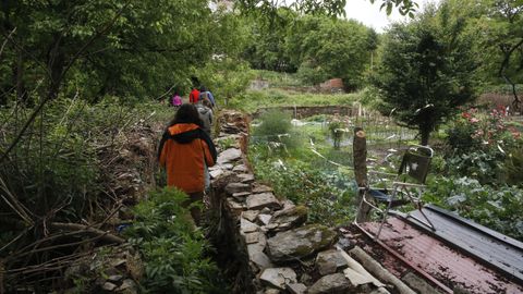 O barrio do Carme é unha das zonas que visitaron