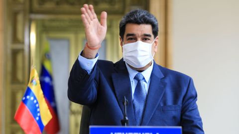 Nicolás Maduro salió en defensa de su testaferro colombiano Saab
