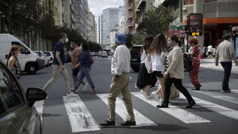 Calle Juan Flórez en A Coruña