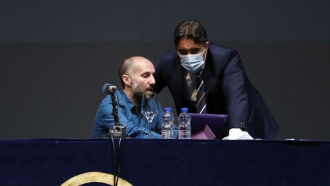 Gonzalo Pérez Jácome junto a Jorge Pumar