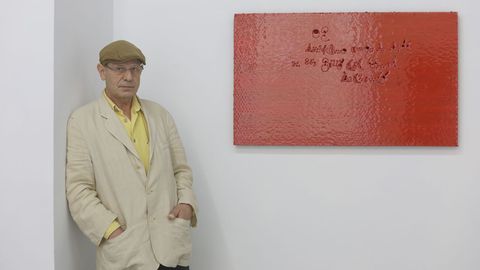 Antón Lamazares expone por primera vez en la galería compostelana Trinta