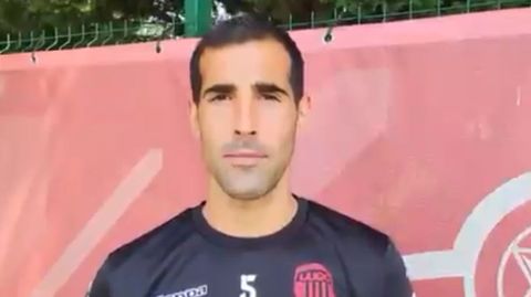 El capitán del Lugo, Pita, agradece en un video en las redes sociales el apoyo que reciben de los aficionados y excompañeros del club