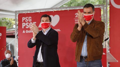 Mitin de Pedro Sánchez en Ourense