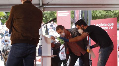 Mitin de Pedro Sánchez en Ourense