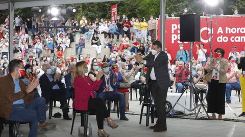 Mitin de Pedro Sánchez en Ourense