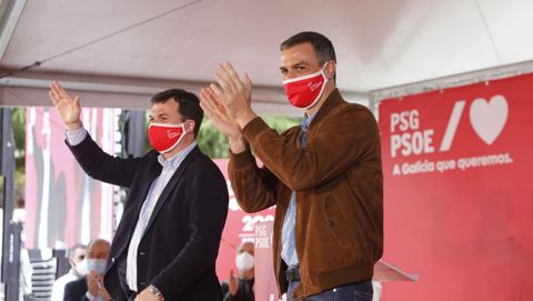 Mitin de Pedro Sánchez en Ourense