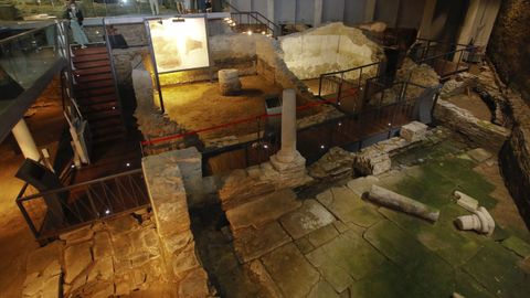 A Domus do Mitreo tambien se puede visitar los domingos
