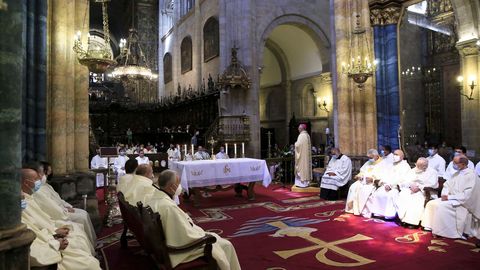 La ceremonia se ofició en la Catedral de Lugo