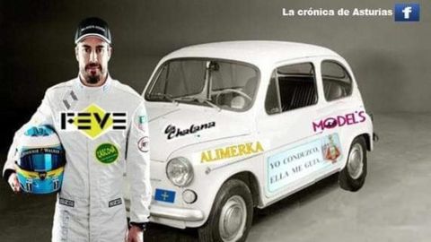 Meme sobre el regreso de Fernando Alonso a la F1