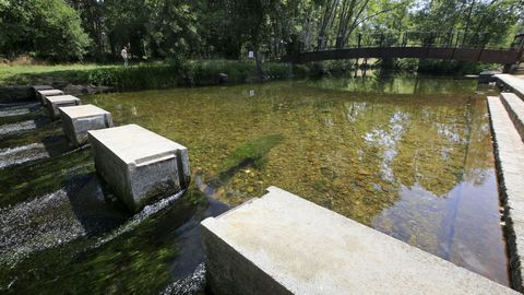 El área fluvial de Láncara está cerrada al público