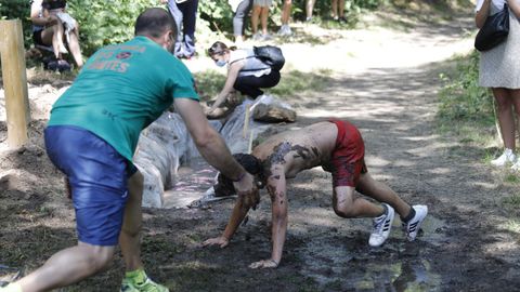 Jornada de diversión y deporte en el campamento Sporty, en Allariz