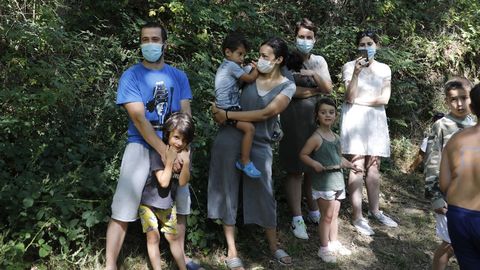 Jornada de diversión y deporte en el campamento Sporty, en Allariz