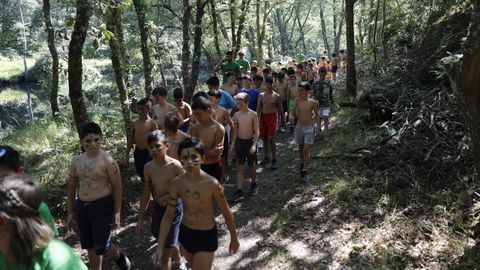 Jornada de diversión y deporte en el campamento Sporty, en Allariz