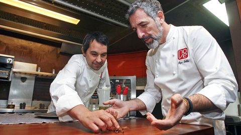Pepe Solla de Casa Solla y Javier Olleros de Culler de Pau